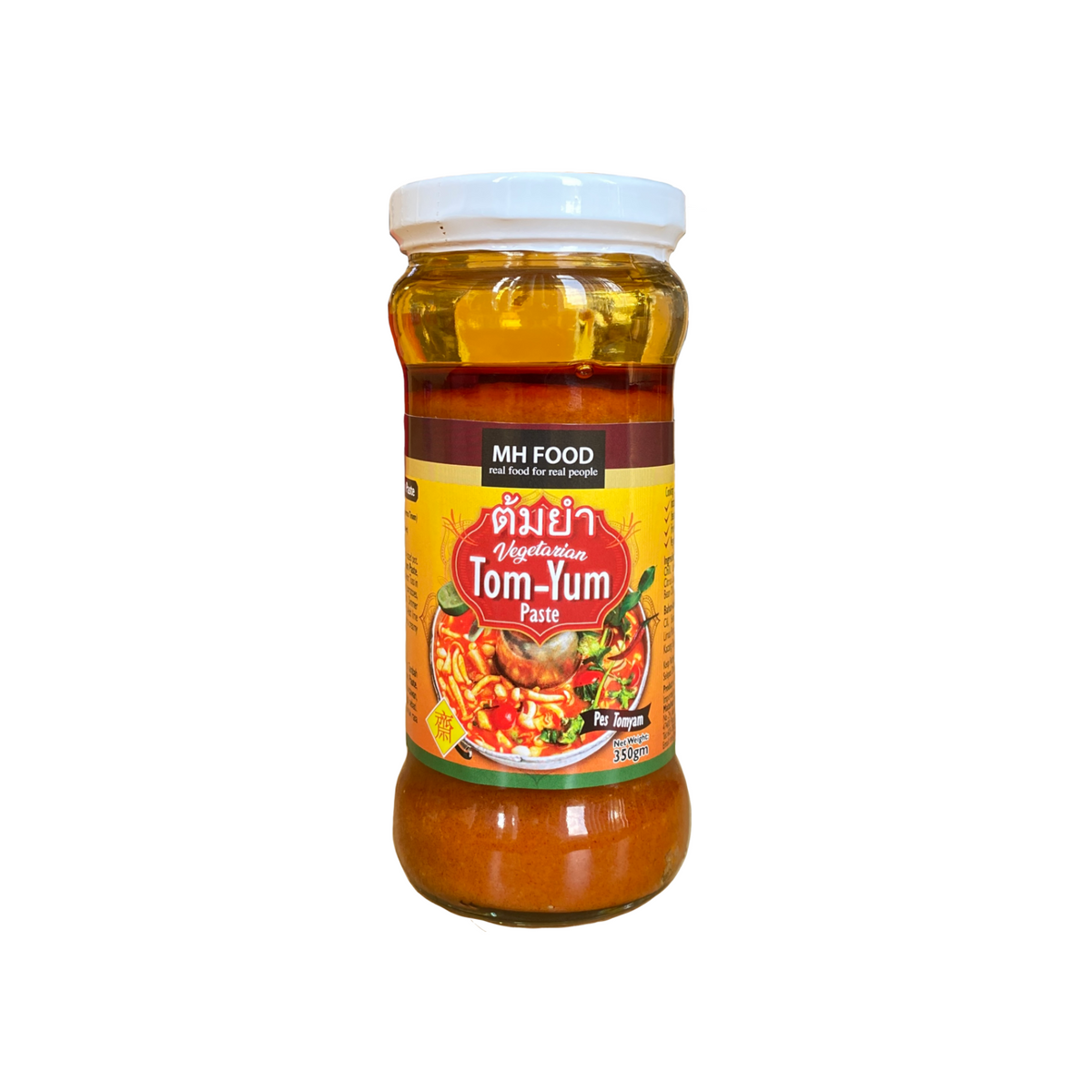 MH Food Vegetarian Tom Yum Paste 350g Thailand