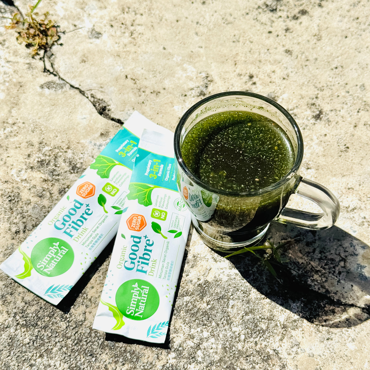 Simply Natural Organic Good Fibre Drink+ Zero Sugar (14g x 15 sachets) 210g