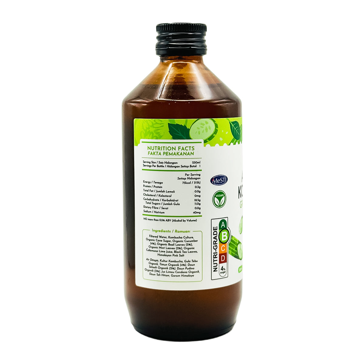 Simply Natural Green Orchard Kombucha 250ml