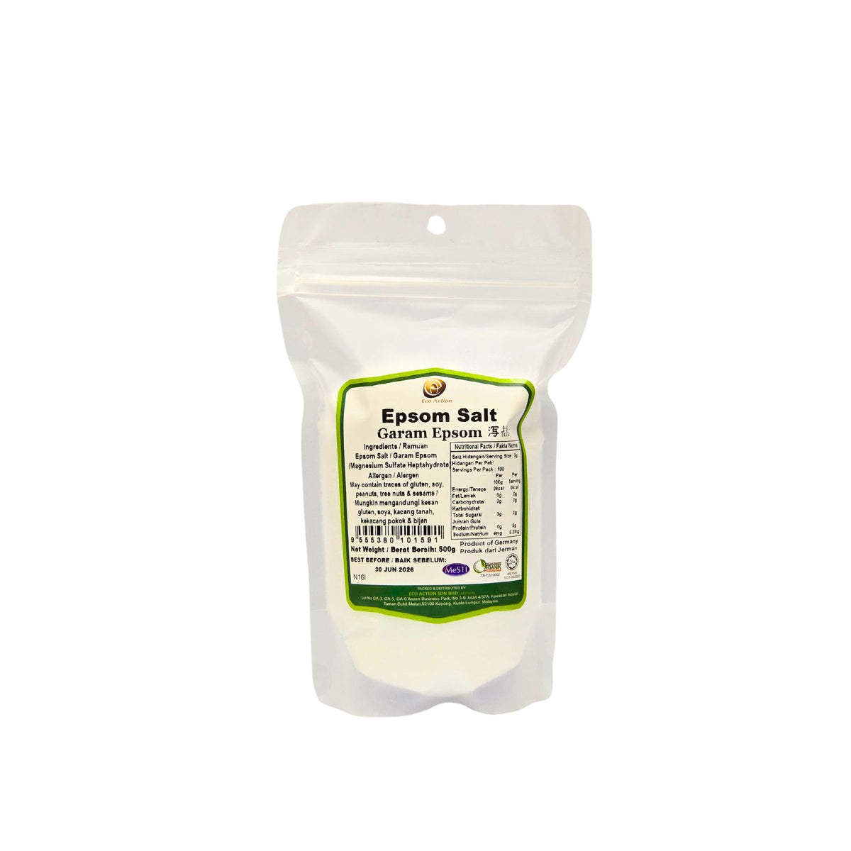 Eco Action Epsom Salt (Garam Epsom)