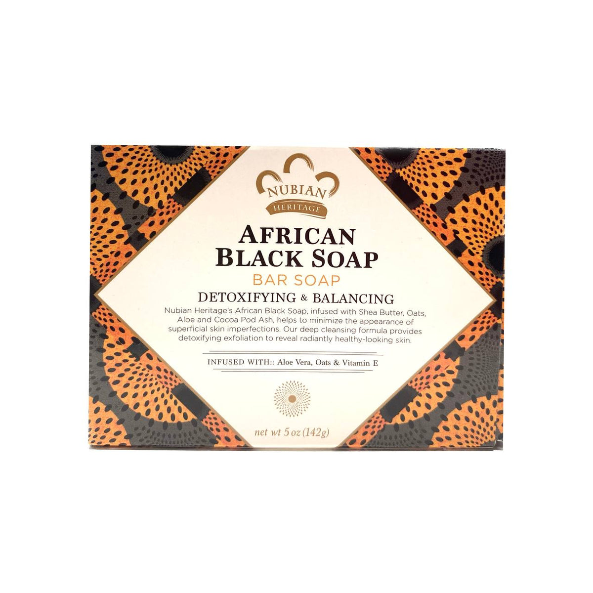 NUB Ntr African Black Bar Soap US 142g