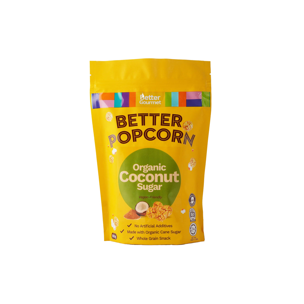 Better Gourmet Coconut Sugar Popcorn 100g