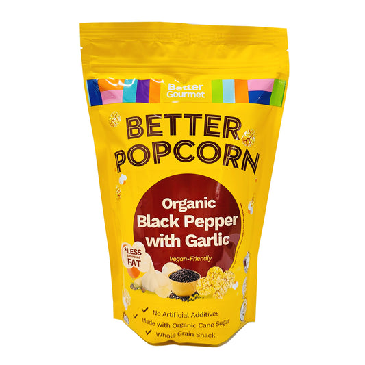 Better Gourmet Black Pepper with Garlic Popcorn 100g