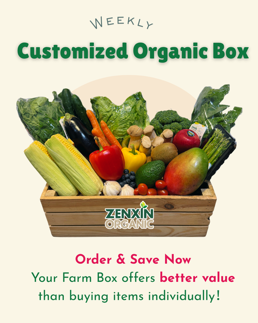 Customization Weekly Organic Farm Box