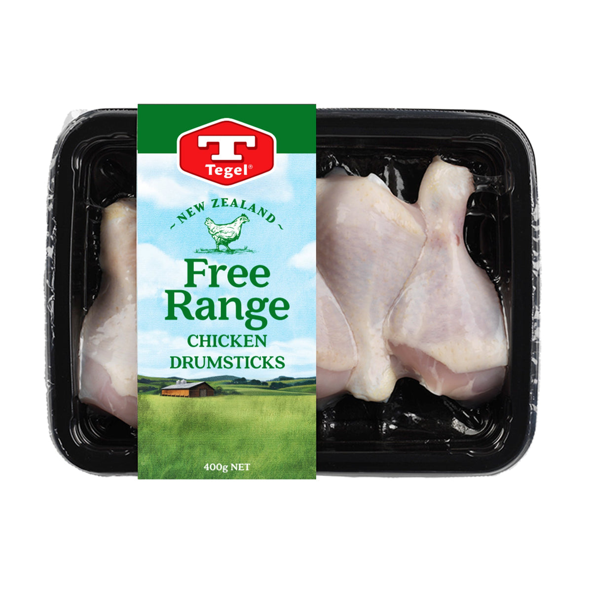 [FROZEN] Tegel Free Range Drumsticks 400g New Zealand