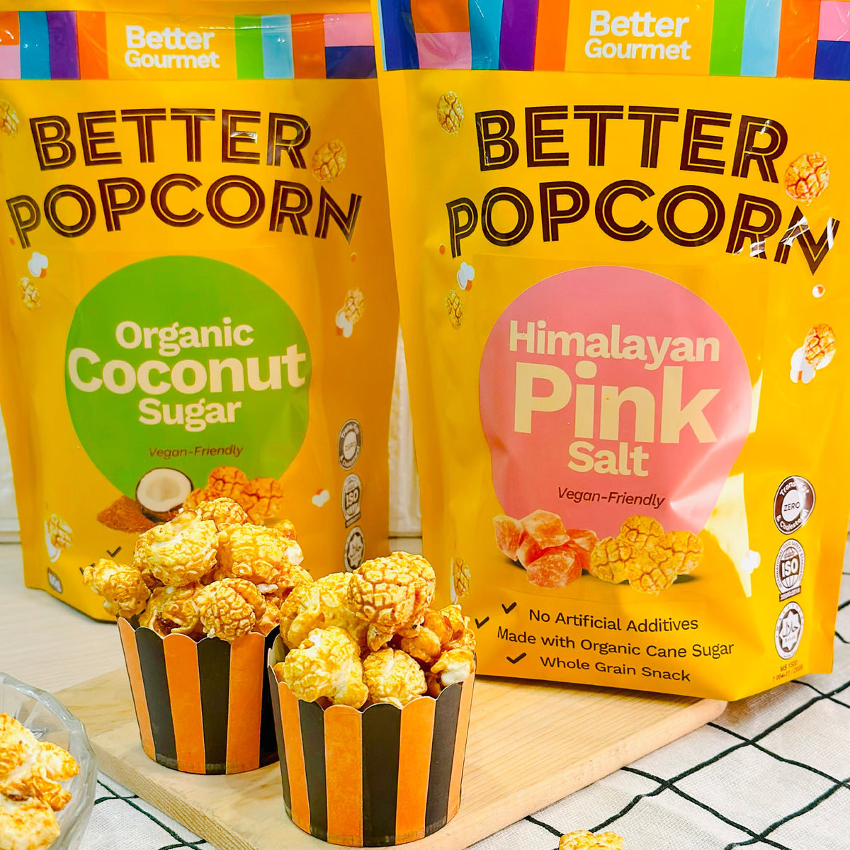 Better Gourmet Coconut Sugar Popcorn 100g