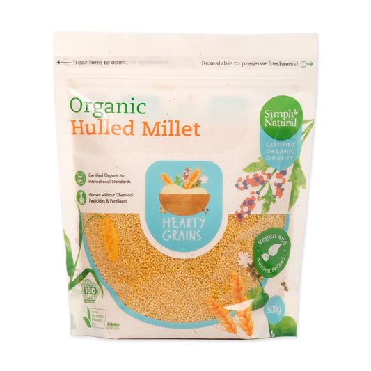 Simply Natural Organic Hulled Millet 500g