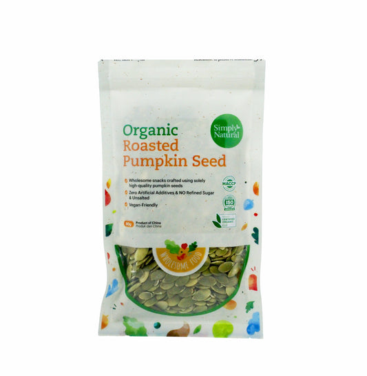 Simply Natural Organic Roasted Pumpkin Seeds 80g