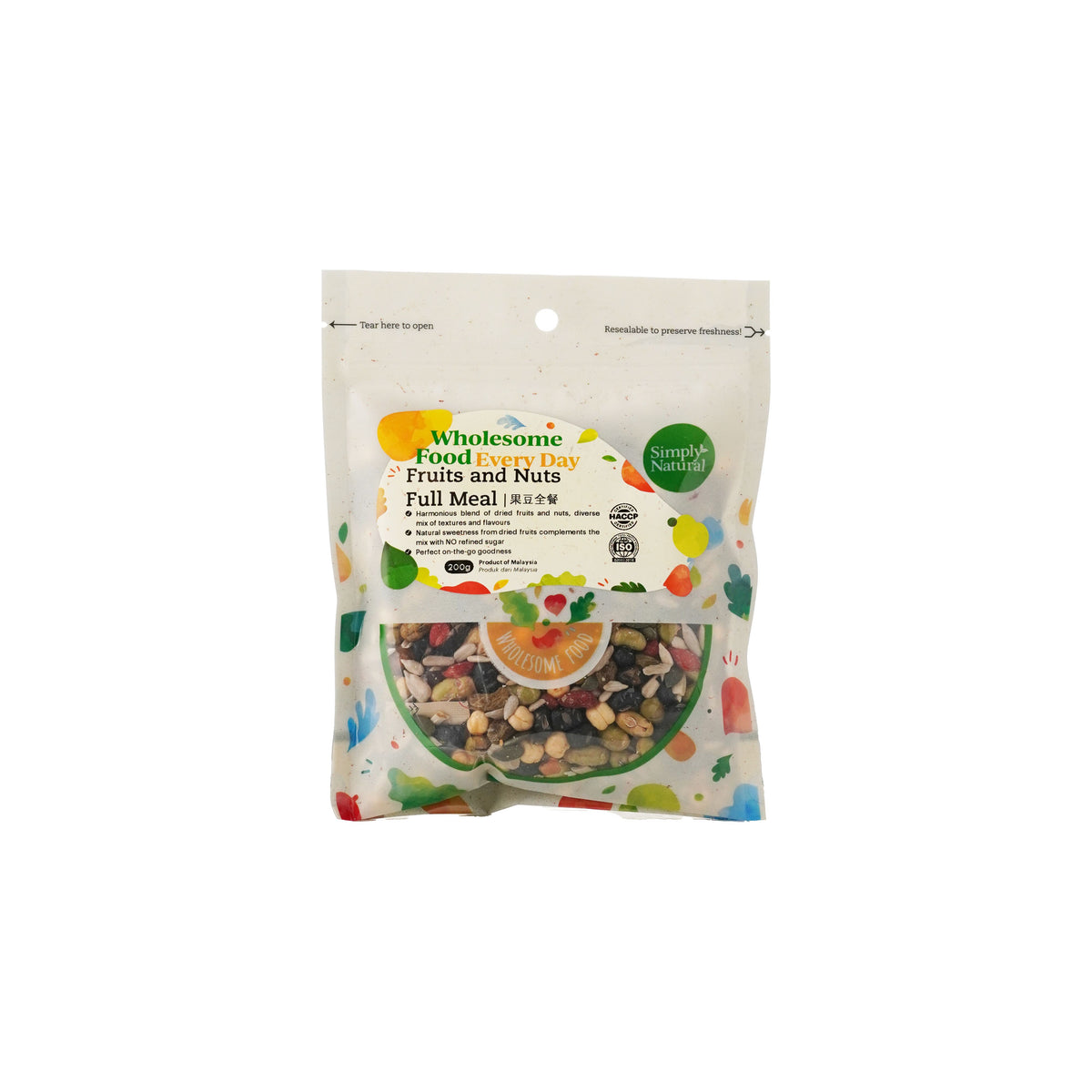 Simply Natural Organic Fruits and Nuts Full Meal 200g