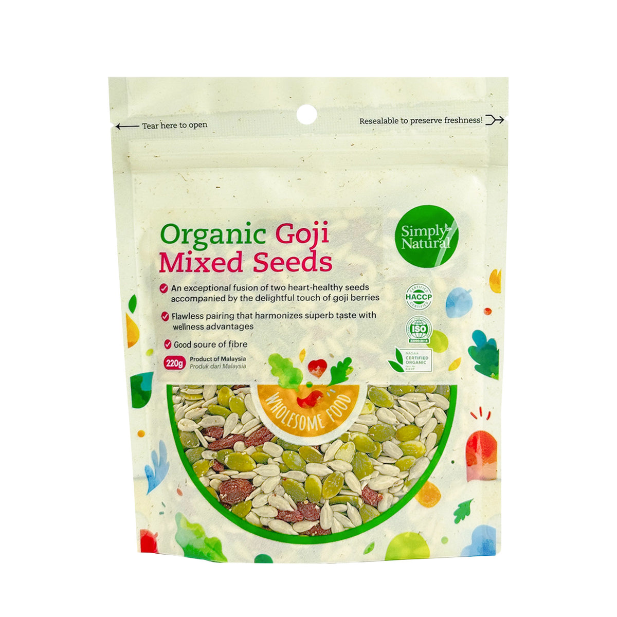 Simply Natural Goji Mixed Seeds 220g