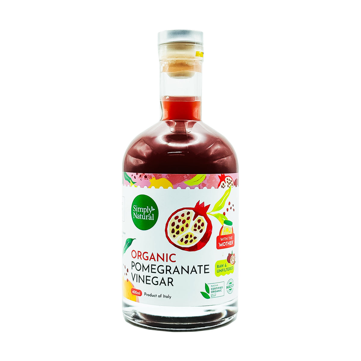 Simply Natural Organic Pomegranate Vinegar 400ml