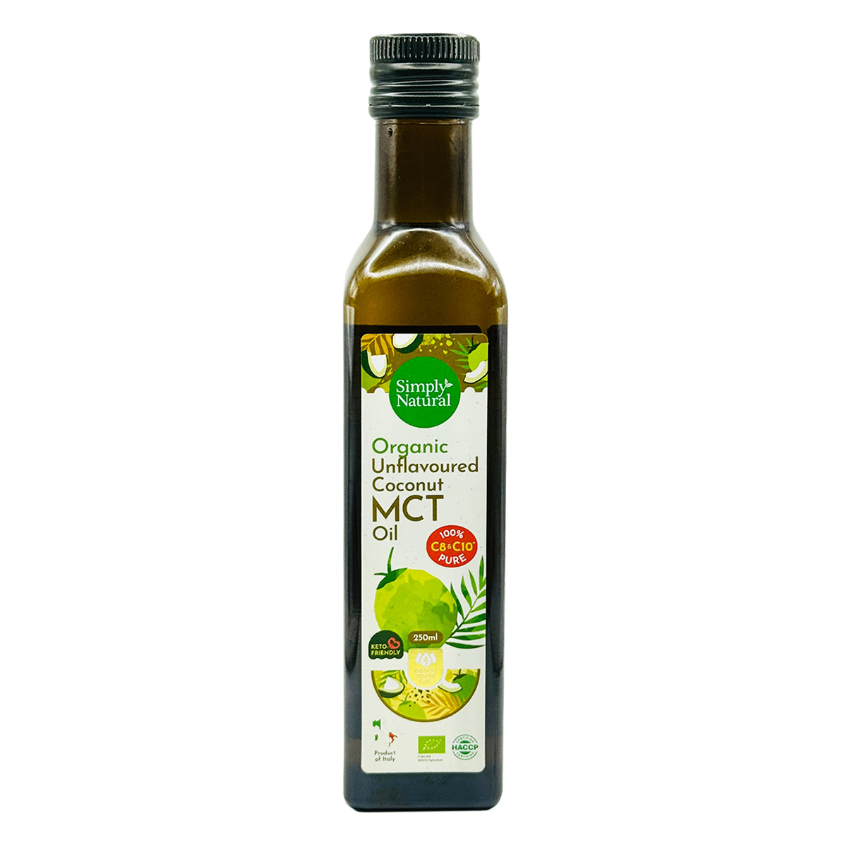 Simply Natural Organic Unflavoured Coconut MCT Oil 250ml