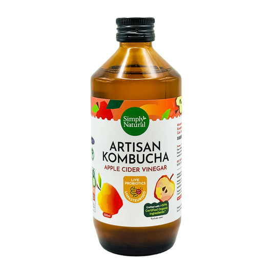 Simply Natural Apple Cider Vinegar Kombucha 250ml