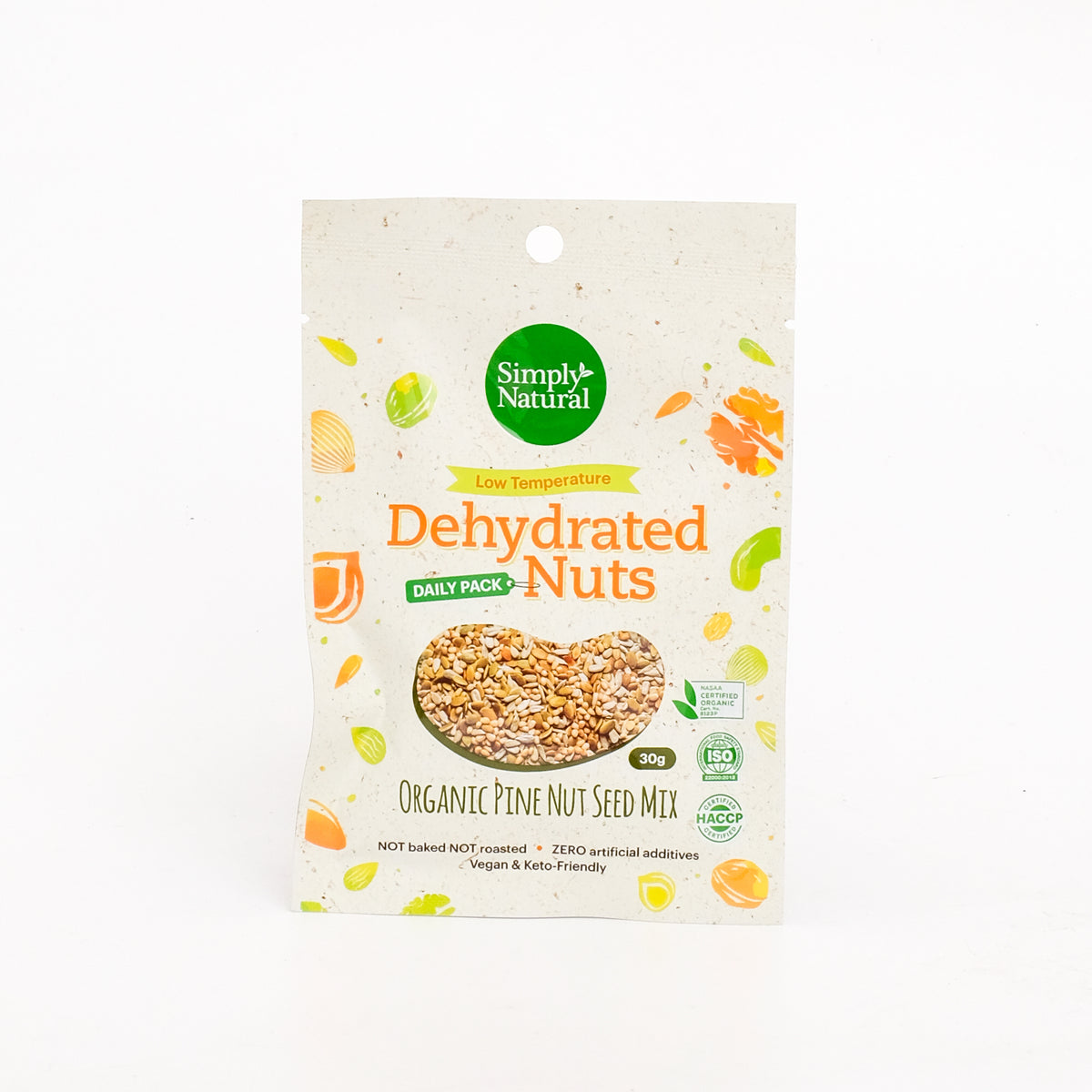 Simply Natural Dehydrated Nuts Daily Pack 30g - Multiple Flavours