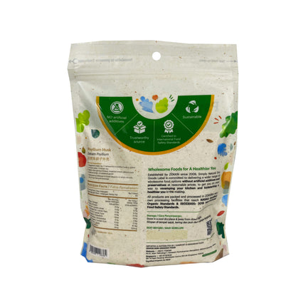 Simply Natural Organic Psyllium Husk 98% Pure 60g