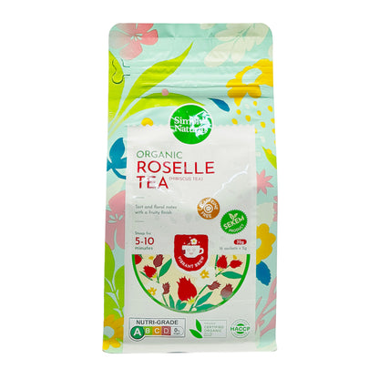 Simply Natural Organic Roselle (Hibiscus) Tea 16x2g