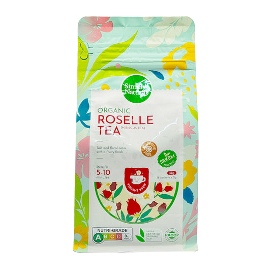Simply Natural Organic Roselle (Hibiscus) Tea 16x2g