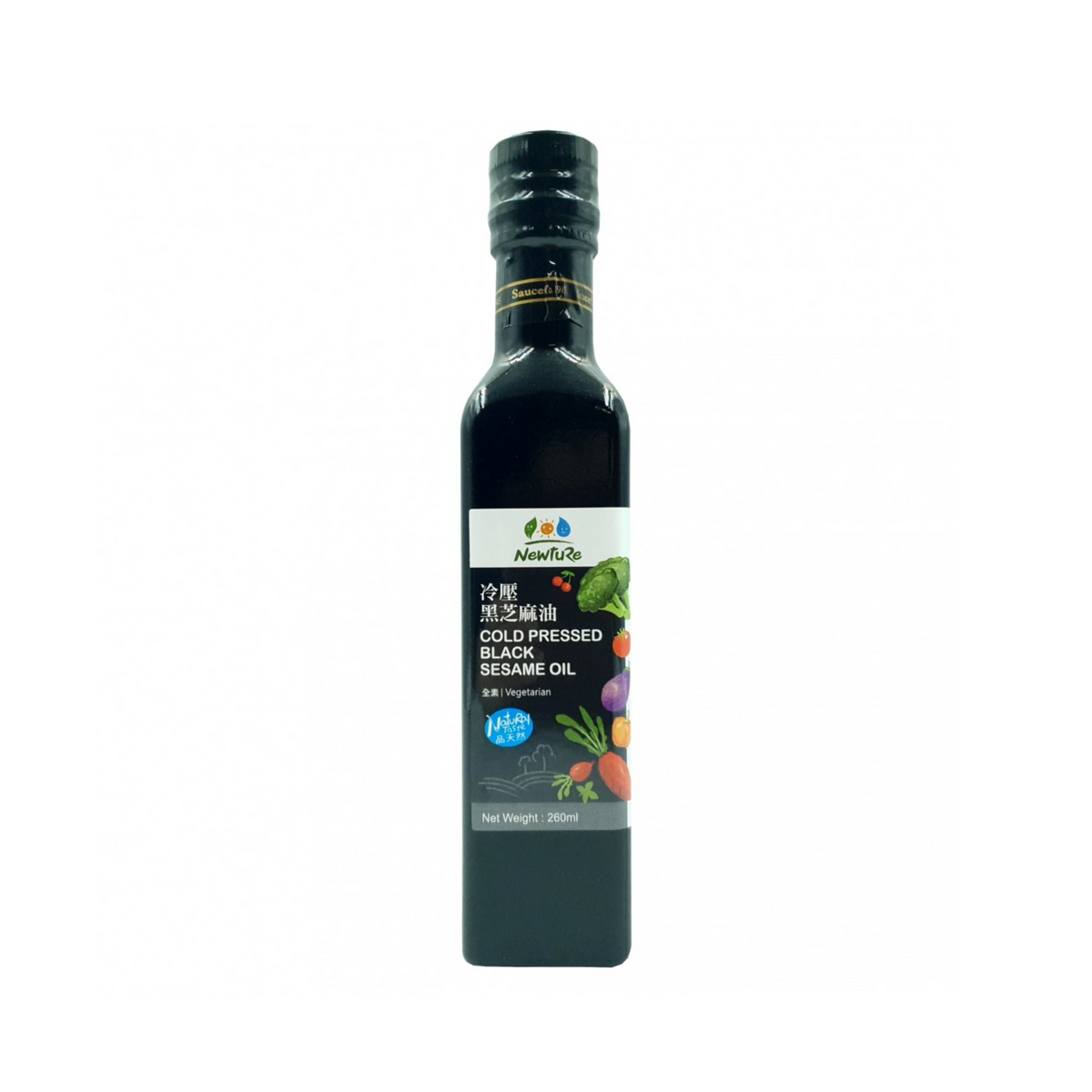 Newture Cold Compressed Black Sesame Oil 260ml Taiwan