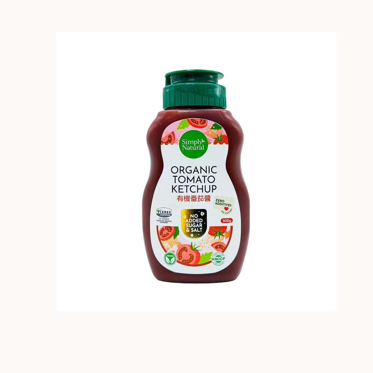 Simply Natural Organic Tomato Ketchup 200g