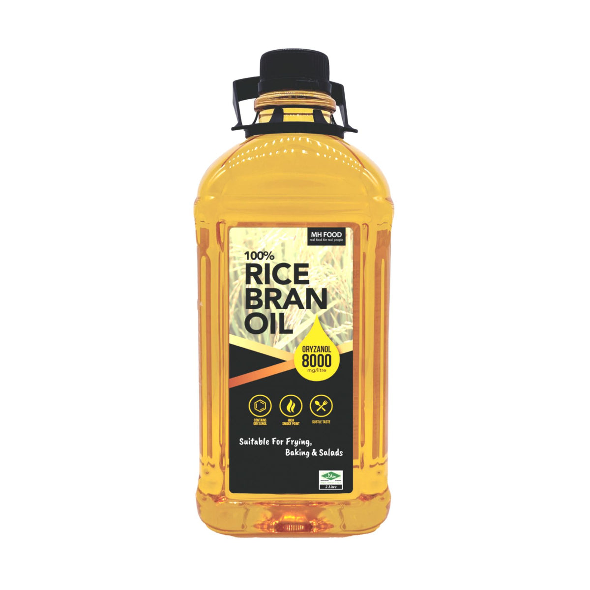 MH 100% Pure Rice Bran Oil 2L