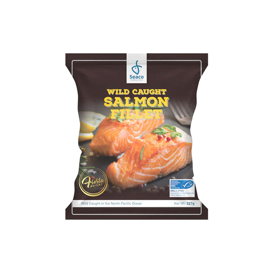 [FROZEN] Wild Caught Frozen Salmon Portion 227g