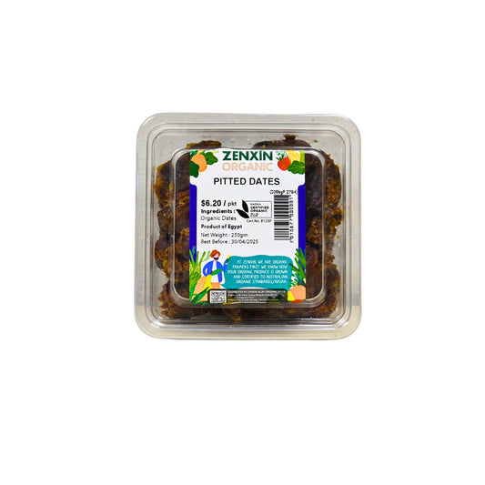 Organic Pitted Dates 250g
