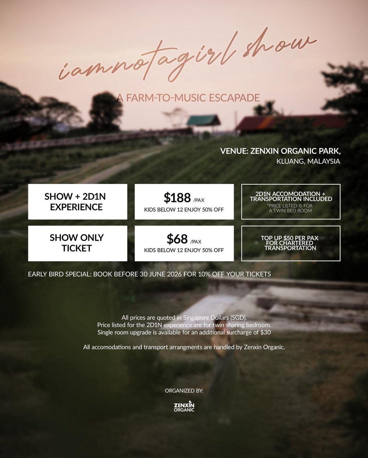 iamnotagirl SHOW @ ZENXIN: A Farm-to-Music Escapade