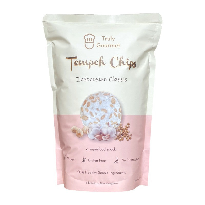 Truly Gourmet Natural Tempeh Chips - (Indonesian Classic Flavour) 80g