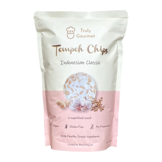Truly Gourmet Natural Tempeh Chips - (Indonesian Classic Flavour) 80g